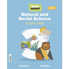 NATURAL SCIENCE 5 PRIMARY ACTIVITY BOOK WORLD MAKERS : Varios autores