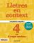 Lletres en context. Quadern d'ortografia  4t ESO