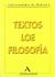 TEXTOS LOE FILOSOFIA (2º BACHILLERATO) UNIVERSIDADES DE MADRID