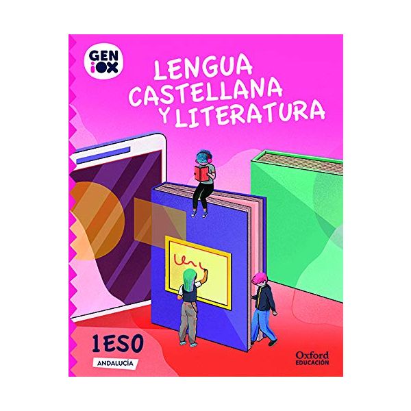 Marco Polo emergencia Aprobación Lengua Castellana y Literatura 1º ESO. GENiOX Libro del Alumno (Andalucía)  - Especialistas en compra y venta de libros de texto