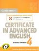 Cambridge Certificate in Advanced English 4 without answers
