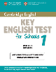 Cambridge Key English Test for Schools 1 Student's Book without answers