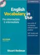 English vocabulary in use. Pre-intermediate and intermediate. Per le Scuole superiori. Con CD-ROM: 100 units of vocabulary reference and pracice