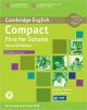 Compact First for Schools Workbook with Answers with Audio Second Edition