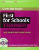 First for Schools Trainer Six Practice Tests with Answers and Audio CDs (3)