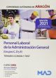 Personal Laboral (Grupos C, D y E) de la Administración General de la Comunidad Autónoma de Aragón. Temario común y test