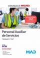 Personal Auxiliar de Servicios. Temario y test. Comunidad Autónoma de Madrid