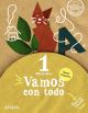 Vamos con todo 1. Primer trimestre. + Lectoescritura + Material manipulativo