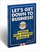 Let's get down to business!: Manual para negociar en inglés (LAROUSSE - Lengua Inglesa - Manuales prácticos)