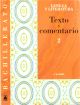 Texto y comentario - Lengua castellana y Literatura 2 - Bachillerato