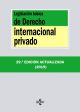 Legislación básica de Derecho Internacional privado 29º Edición