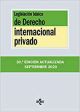 Legislación básica de derecho internacional privado