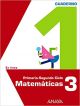 Matemáticas 3. Cuaderno 1. (En línea) 