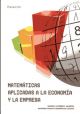 Matemáticas aplicadas a la economía y la empresa