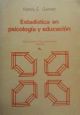 Estadistica en psicologia y educacion